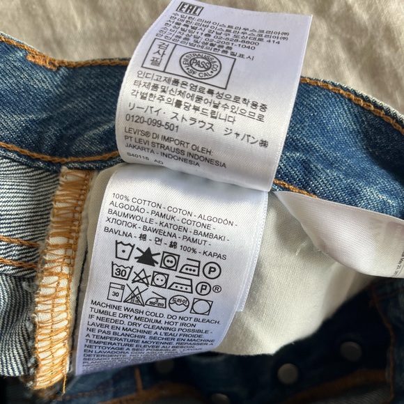 Levi’s Denim Skirt size 26 - Picture 3 of 7